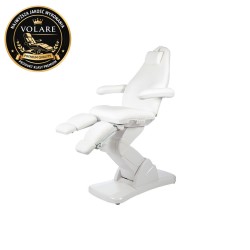 Fotel Pedicure CUBO - Biały | Elektryczny | EVERSUN