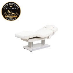 Luksusowa Leżanka Elektryczna SPA ATLANT biała z Podświetleniem i Systemem Grzewczym