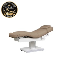 Fotel SPA LEUS Ekskluzywna Leżanka 3-Silnikowa z Grzaniem Beżowe