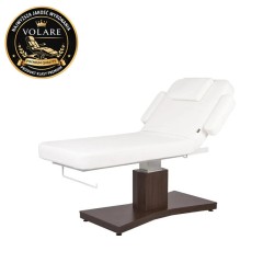 Leżanka kosmetyczna Spa GIOD biała z ciemną podstawą