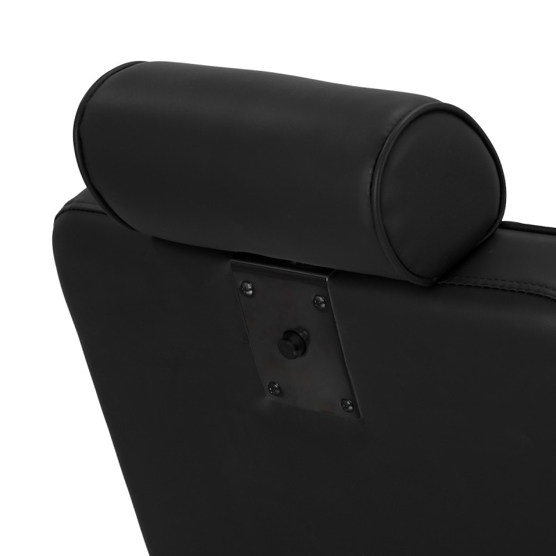 Fotel barberski Gabbiano Continental czarny