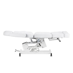 Fotel kosmetyczny do pedicure elektryczny Azzurro 706 1 silnik biały