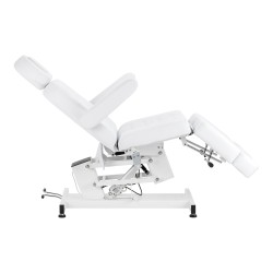 Fotel kosmetyczny do pedicure elektryczny Azzurro 706 1 silnik biały