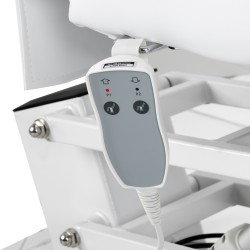 Fotel kosmetyczny do pedicure elektryczny Azzurro 706 1 silnik biały