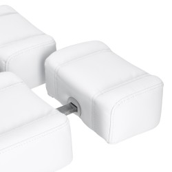 Fotel kosmetyczny do pedicure elektryczny Azzurro 706 1 silnik biały