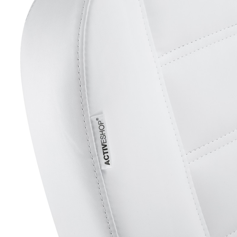 Fotel kosmetyczny do pedicure elektryczny Azzurro 706 1 silnik biały