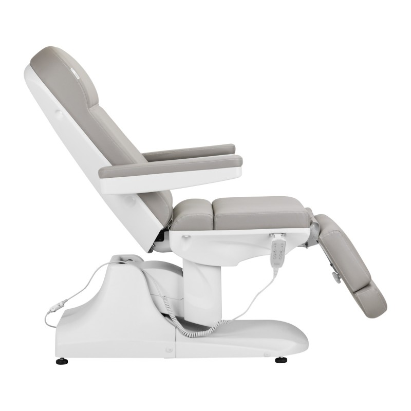 Fotel kosmetyczny elektryczny Azzurro 891 szary