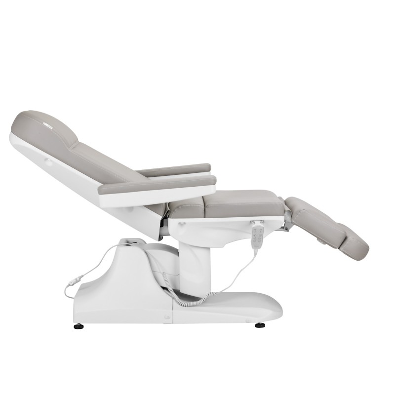 Fotel kosmetyczny elektryczny Azzurro 891 szary