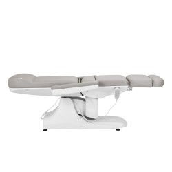 Fotel kosmetyczny elektryczny Azzurro 891 szary