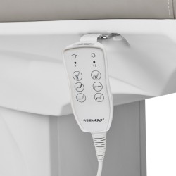 Fotel kosmetyczny elektryczny Azzurro 891 szary