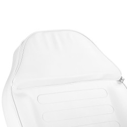 Fotel kosmetyczny hydrauliczny Sillon A 210DH z kołyską biały