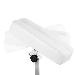 Fotel kosmetyczny hydrauliczny Sillon A 210DH z kołyską biały