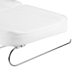 Fotel kosmetyczny hydrauliczny Sillon A 210DH z kołyską biały