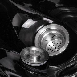 Myjnia fryzjerska Gabbiano Lucca czarna