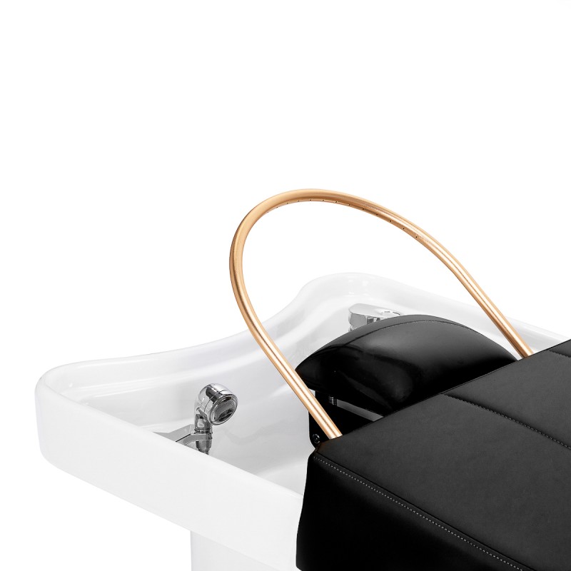 Myjnia fryzjerska z leżanką Head Spa Gabbiano 017 czarna