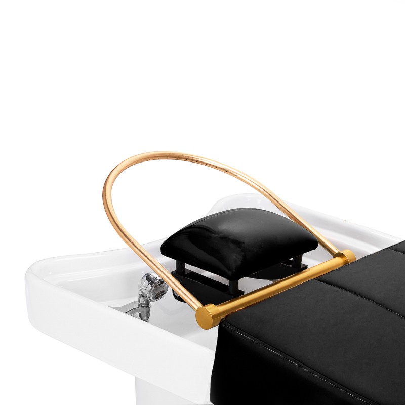 Myjnia fryzjerska z leżanką Head Spa Gabbiano 017 czarna