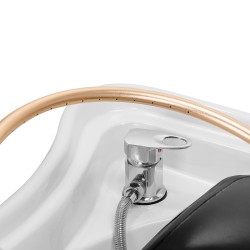 Myjnia fryzjerska z leżanką Head Spa Gabbiano 017 czarna