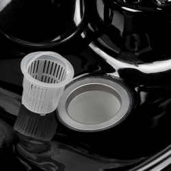 Myjnia fryzjerska Hair System Komodo czarna