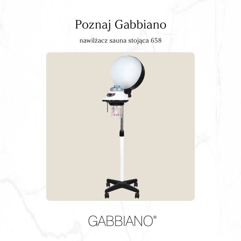 Sauna do włosów stojąca Gabbiano 658 (nawilżacz)