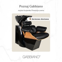 Myjnia fryzjerska Gabbiano Florencja czarna
