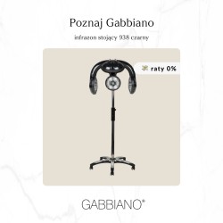 Infrazon fryzjerski stojący Gabbiano 938 czarny