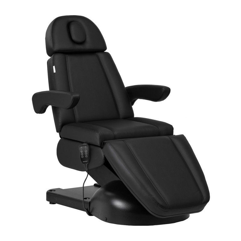 Fotel kosmetyczny Azzurro Lux 3m czarny