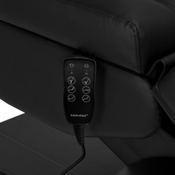 Fotel kosmetyczny Azzurro Lux 3m czarny