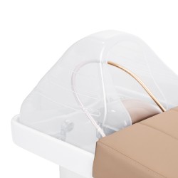 Myjnia fryzjerska z leżanką Head Spa Gabbiano 017B beżowa
