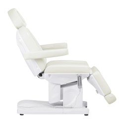 Fotel kosmetyczny elektryczny Azzurro 708A 4 silniki biały