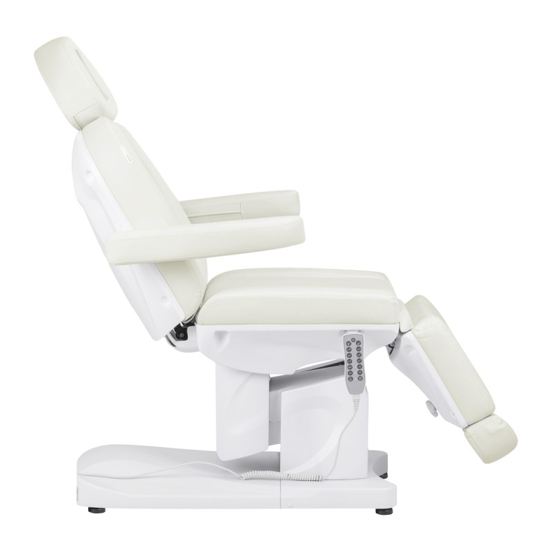 Fotel kosmetyczny elektryczny Azzurro 708A 4 silniki biały