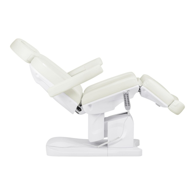 Fotel kosmetyczny elektryczny Azzurro 708A 4 silniki biały