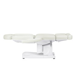 Fotel kosmetyczny elektryczny Azzurro 708A 4 silniki biały