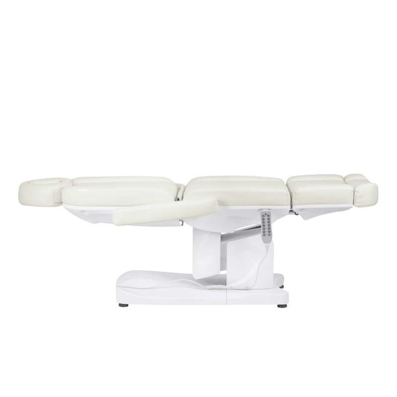 Fotel kosmetyczny elektryczny Azzurro 708A 4 silniki biały