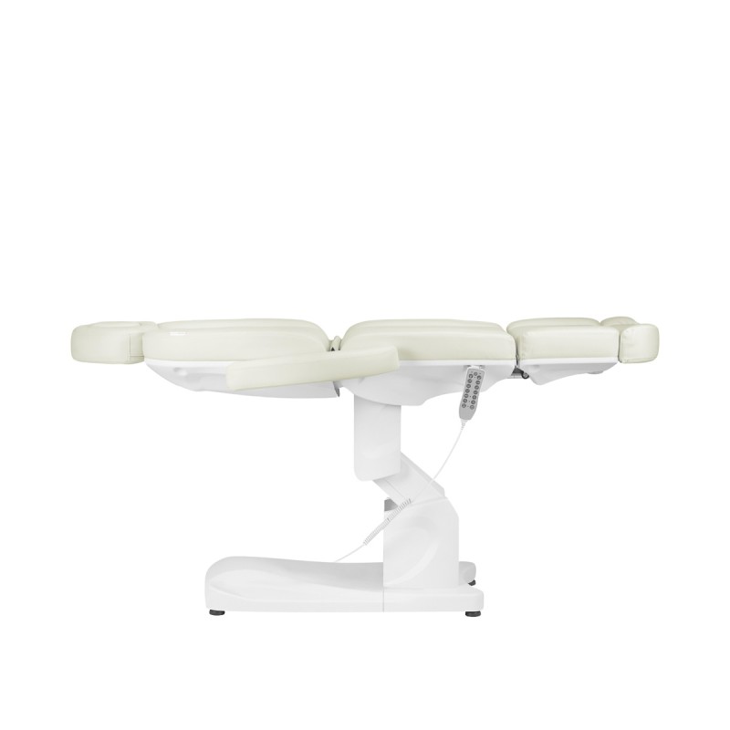 Fotel kosmetyczny elektryczny Azzurro 708A 4 silniki biały