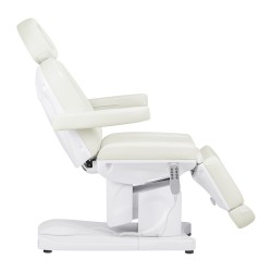 Fotel kosmetyczny elektryczny Azzurro 708A 4 silniki biały