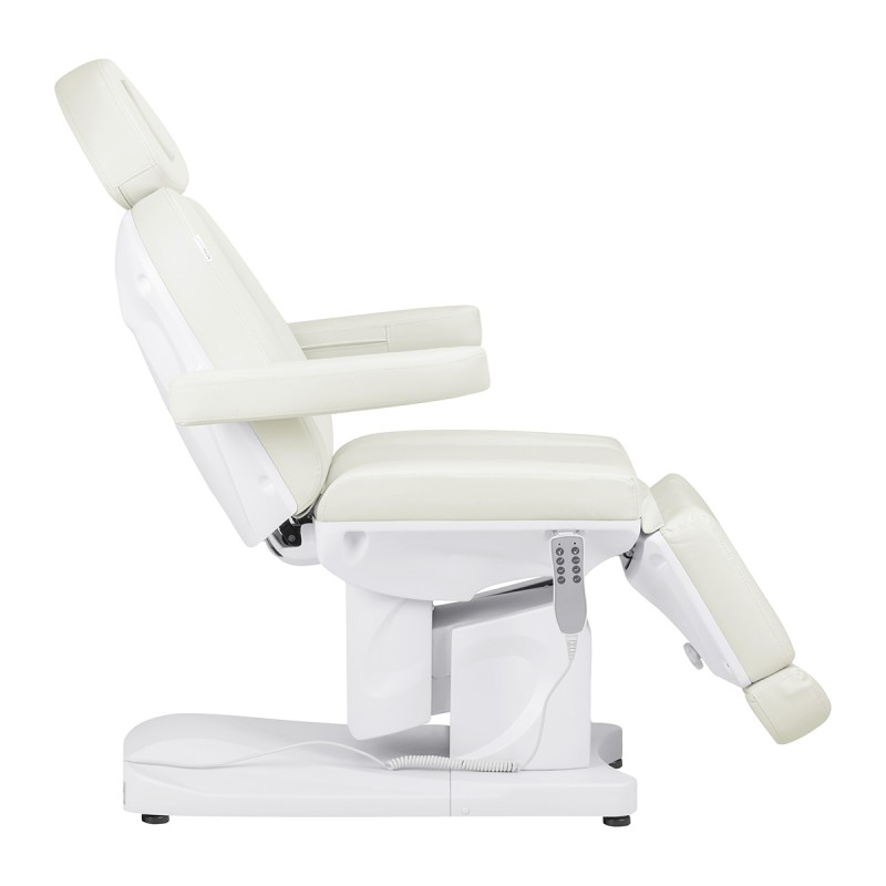 Fotel kosmetyczny elektryczny Azzurro 708A 4 silniki biały
