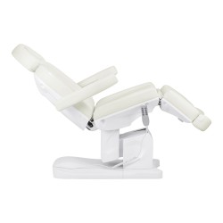 Fotel kosmetyczny elektryczny Azzurro 708A 4 silniki biały