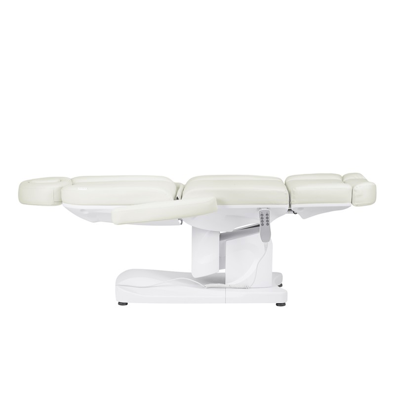 Fotel kosmetyczny elektryczny Azzurro 708A 4 silniki biały