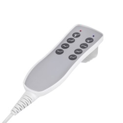 Fotel kosmetyczny elektryczny Azzurro 708A 4 silniki biały