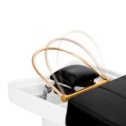 Myjnia fryzjerska z leżanką Head Spa Gabbiano 017B czarna