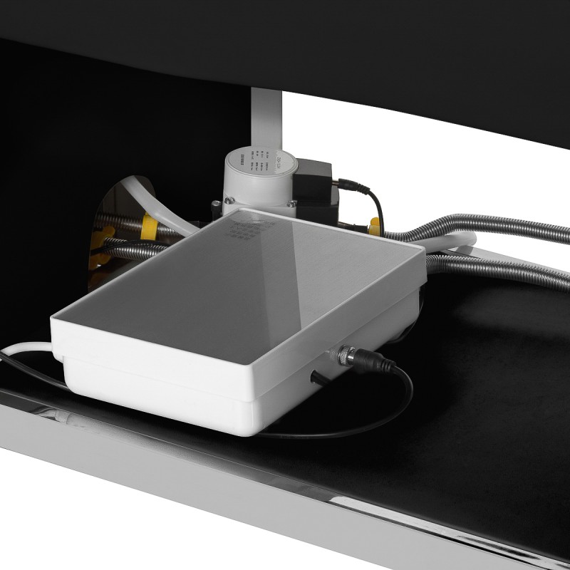 Myjnia fryzjerska z leżanką Head Spa Gabbiano 017B czarna