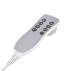 Fotel kosmetyczny elektryczny Azzurro 708A 4 silniki szary