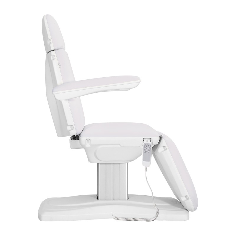 Fotel kosmetyczny elektryczny Sillon Eclipse 3 silniki biały