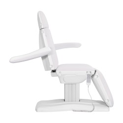 Fotel kosmetyczny elektryczny Sillon Eclipse 3 silniki biały