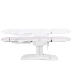 Fotel kosmetyczny elektryczny Sillon Eclipse 3 silniki biały