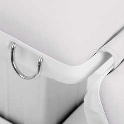 Fotel kosmetyczny elektryczny Sillon Eclipse 3 silniki biały