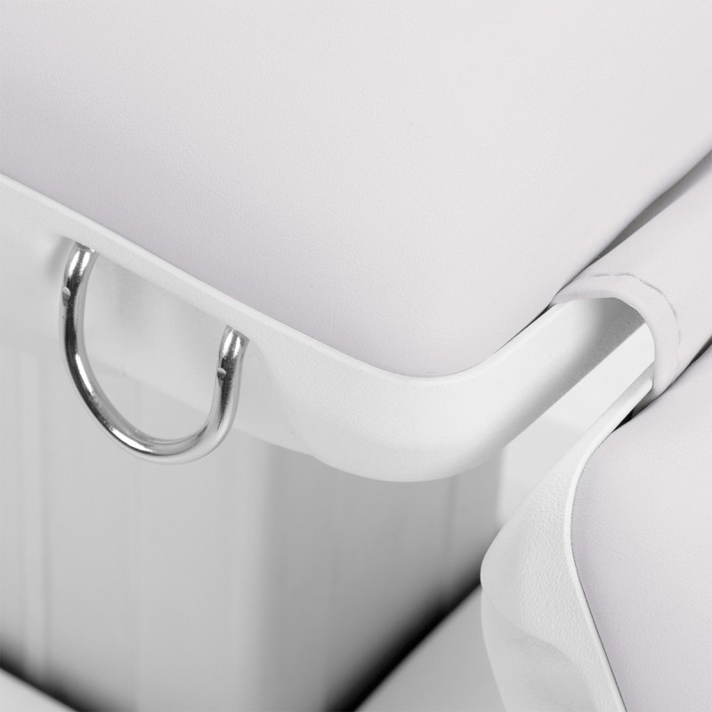 Fotel kosmetyczny elektryczny Sillon Eclipse 3 silniki biały