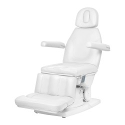 Fotel podologiczny elektryczny Katrina 4 silniki biały | PRO