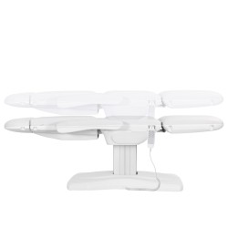 Fotel kosmetyczny elektryczny Sillon Eclipse 3 silniki biały