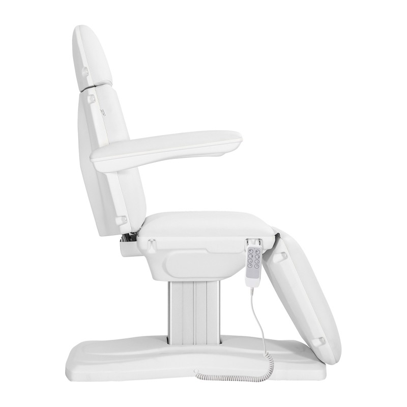 FOTEL KOSMETYCZNY ELEKTR. ECLIPSE 4 SILN. BIAŁY